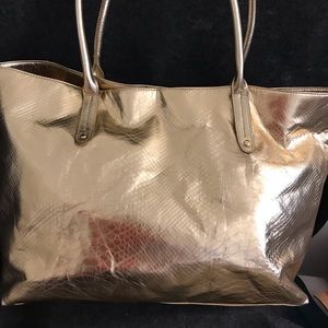 Michael Kors Metallic Tote Bag